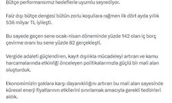 Bakan Şimşek: Bütçe performansımız hedeflerle uyumlu seyrediyor