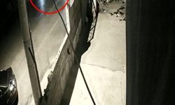 Batman'da otomobiller çarpıştı; kaza kamerada