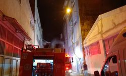 Bursa'da tekstil atölyesinde yangın