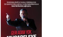 CHP: 'Geri adım yok, mücadeleye devam' açıklaması