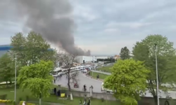 Fabrikada patlama sonrası yangın; 1'i ağır, 8 yaralı