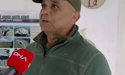 İçerisinden elektrik kabloları geçen leylek yuvası yeniden kuruldu