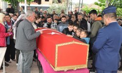 Kazada ölen uzman çavuş, memleketi Manisa'da toprağa verildi