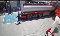 Muğla'da mazot yüklü tankerin alev aldığı anların görüntüsü ortaya çıktı