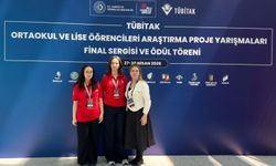 Özel Ege Lisesi'ne 57'nci TÜBİTAK Lise Öğrencileri Araştırma Projeleri Yarışması'nda üçüncülük ödülü