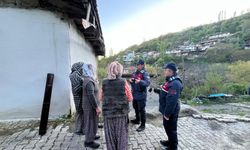 Tokat'ta heyelan riski nedeniyle 1 köy boşatıldı