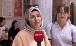 Topkapı Sarayı'nın Harem bölümündeki 'Kadınefendiler ve Cariyeler Taşlığı' ziyarete açıldı