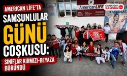 American Life’ta Samsunlular Günü Coşkusu: Sınıflar Kırmızı-Beyaza Büründü