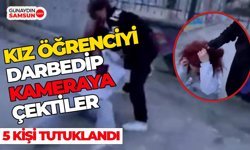 Samsun’da Kız Öğrenciyi Darbeden 5 Kişi Tutuklandı