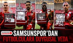 Samsunspor’dan Duygusal Veda: Ayrılan İsimler Taraftar Önünde Onurlandırıldı