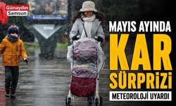 Mayıs Ayında Kar Sürprizi: Meteoroloji Uyardı