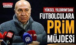 Yüksel Yıldırım’dan Futbolculara Prim Müjdesi