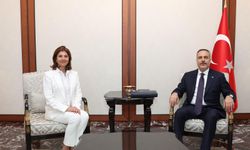 Bakan Fidan, BM Genel Sekreterinin Kıbrıs konusundaki şahsi temsilcisi Holguin'i kabul etti