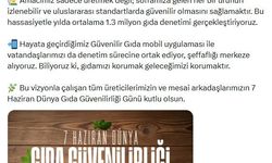 Bakan Yumaklı: Yılda ortalama 1,3 milyon gıda denetimi gerçekleştiriyoruz