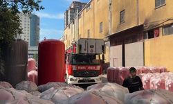 Esenyurt'ta fabrikada yangın -1
