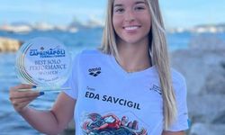 İzmirli yüzücü Eda Savcıgil'den tarihi başarı