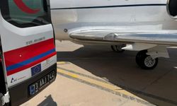 Şırnak'ta kalp rahatsızlığı olan bebek, ambulans uçakla İstanbul'a sevk edildi