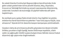Sokak çetesine operasyon; 32 şüpheli hakkında adli işlem