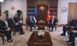 TBMM Başkanı Kurtulmuş, Estonya Parlamentosu Başkanı Hussar ile görüştü