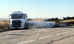 Tekirdağ'da yangında 350 dönüm buğday ekili alan zarar gördü