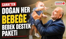 Canik'te Doğan Her Bebeğe "Bebek Destek Paketi"
