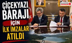 Çiçekyazı Barajı İçin İlk İmzalar Atıldı