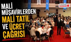 Mali Müşavirlerden Mali Tatil ve Ücret Çağrısı