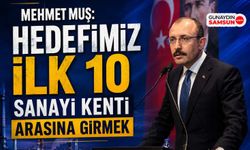 Mehmet Muş: Hedefimiz İlk 10 Sanayi Kenti Arasına Girmek