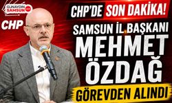 Samsun İl Başkanı Mehmet Özdağ Görevden Alındı