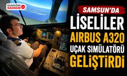 Samsun'da Liseliler Airbus A320 Uçak Simülatörü Geliştirdi
