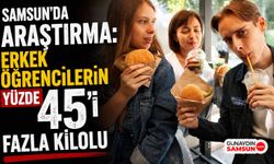 Samsun'da Araştırma: Erkek Öğrencilerin Yüzde 45'i Fazla Kilolu