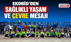 Samsun’da Dünya Bisiklet Günü Pedallarla Kutlandı