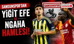 Samsunspor'dan Yiğit Efe ve Ngaha Hamlesi