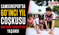 Samsunspor'da 60'ıncı Yıl Coşkusu Nuri Asan Tesisleri'nde Yaşandı