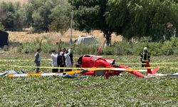 Ankara'da eğitim helikopteri düştü; 2 yaralı / Ek fotoğraflar