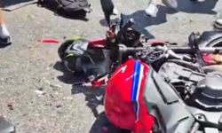 Arızalanan otomobile çarpan motosikletin sürücüsü öldü