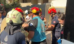 Avcılar'da 5 katlı binanın 4'üncü katında kiriş çöktü; işçi yaralandı / Geniş haber