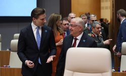 Ay Yıldız Müşterek Karargahında, NATO Zirvesi'ne katılan savunma bakanlarına resepsiyon (2)