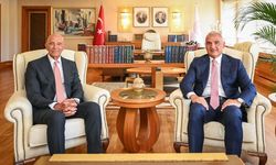 Bakan Ersoy, ABD Büyükelçisi Barrack'ı kabul etti