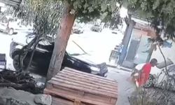 Cipin çarptığı yaya öldü; kaza kamerada