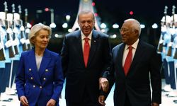 Cumhurbaşkanı Erdoğan, AB Konseyi Başkanı Costa ve AB Komisyonu Başkanı von der Leyen'i kabul etti