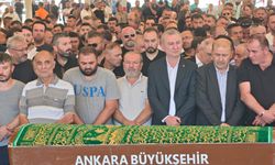 Hafriyat kamyonlarının karıştığı kazada ölen işçi toprağa verildi