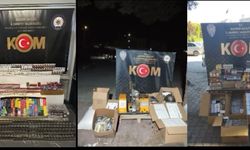 Kayseri'de kaçak sigara operasyonui; 2 tutuklama