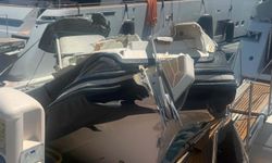 Marinaya demirli lastik botta patlama; 1 yaralı