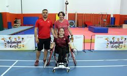 Milli para badmintoncu Tuğba: Hedefim uluslararası yarışmalarda derece yapmak