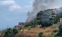 Örtü yangını büyümeden söndürüldü