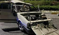 Sivas'ta otomobil karşı şeride geçip, takla attı: 1'i ağır 3 yaralı