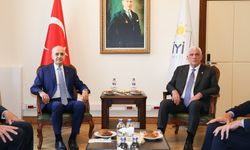 TBMM Başkanı Kurtulmuş, Dervişoğlu ile görüştü
