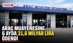 Araç Muayenesine 6 Ayda 31,6 Milyar Lira Ödendi