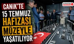 Canik'te 15 Temmuz Hafızası Müzeyle Yaşatılıyor